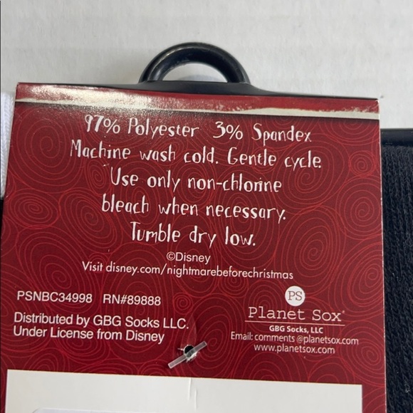 New Nightmare Before Christmas Knee High Socks - Picture 5 of 5